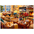 Cozy Living Room Puzzles for Adults 1000 Pieces - color: Cozy Retreat