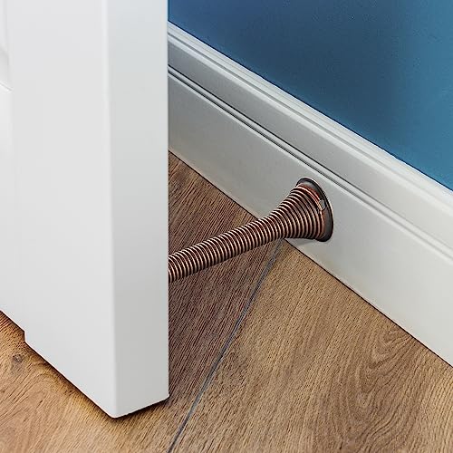 Ravinte Door Stoppers, 12 Pack Oil Rubbed Bronze Spring Door Stops - color: Oil Rubbed Bronze