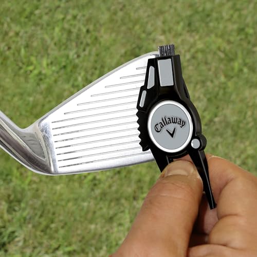 Callaway 4-in-1 Golf Divot Repair Tool - color: Black/Silver