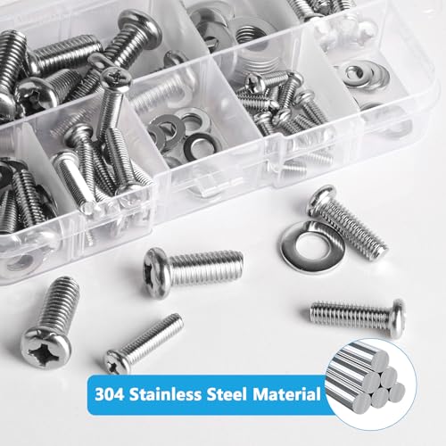 48 SetsTV Bracket Screws for Back of TVs,Universal TV Mounting Hardware Kit