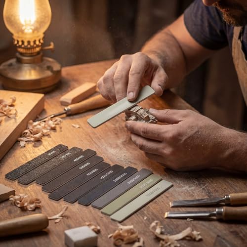 Honoson 20 Pcs Sanding Sticks Model, Low Grits Rating, Classic Style - style: Classic Style
