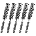 5Pcs 7/16" Stainless Steel Wire Bore Brush for Power Drill Cleaning - size: 11mm | 7/16"