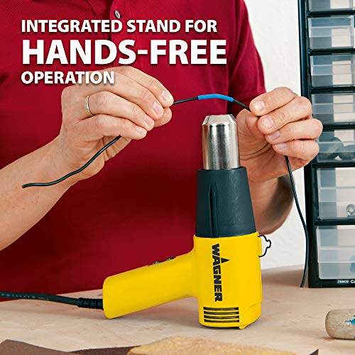 Wagner Spraytech HT1000 Kit Dual-Temperature Heat Gun with 3 Nozzles - size: HT1000 (Kit)