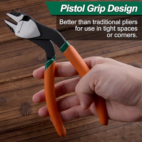 SPEEDWOX High Leverage Pliers - Pistol Grip Diagonal Cutters - Reduce Effort by 35% - style: Diagonal Pliers