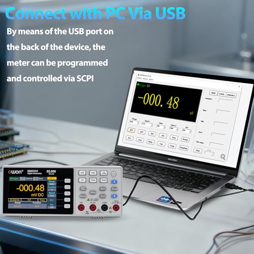 XDM1241 Bench Digital Multimeter, True RMS Desktop Meter - style: XDM1241