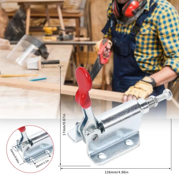 6-Pack, 36070 Push Pull Toggle Clamp, 110 lb Holding Capacity - style: 36070,6PK
