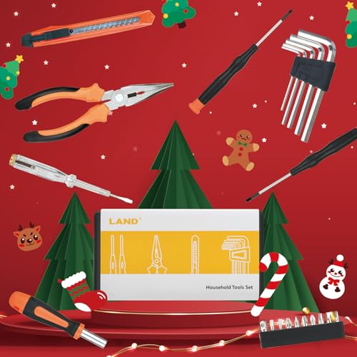 LAND 22-Piece Compact Tool Kit with Toolbox
