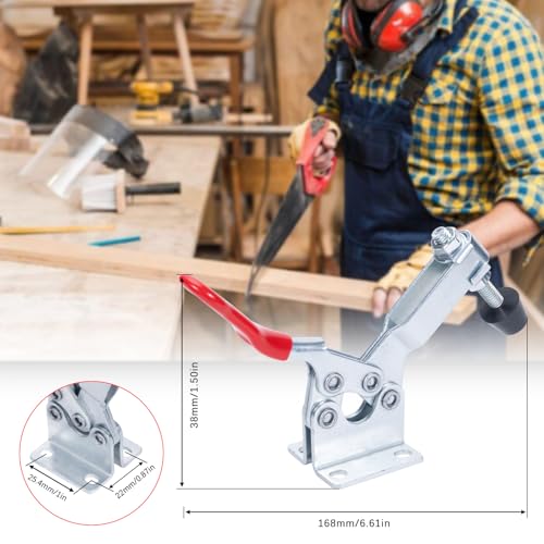 4 PK 225D Quick Release Horizontal Toggle Clamps for Woodworking - style: 225D,1PK