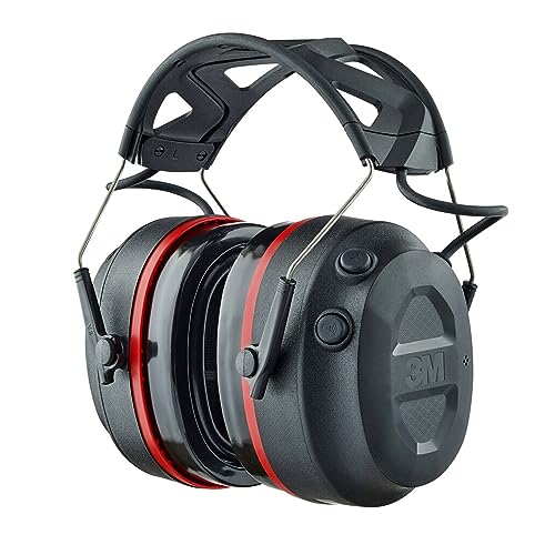 3M Pro-Protect + Gel Cushions Electronic Hearing Protector with Bluetooth Wireless Technology, NRR 26 dB