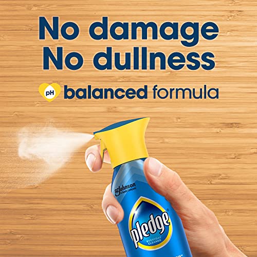 Pledge pH Balanced Multi Surface Cleaner Spray, Rainshower, 9.7oz, (3-Pack) - size: 9.7 Fl Oz (Pack of 3)