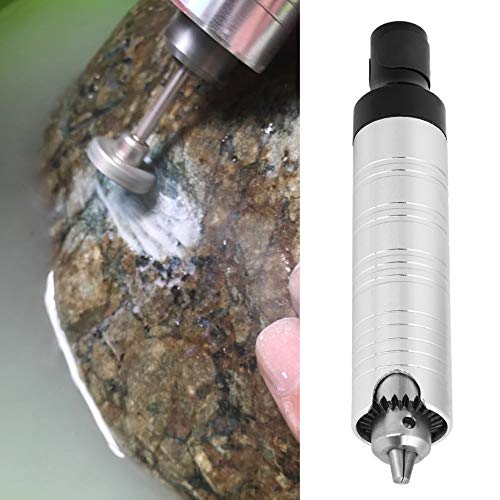 Stainless Steel Handpiece Chuck, Flex Shaft Rotary Tool, 0.3-4mm Drill Chuck Key for Flexible Shaft Grinding Machine Handle Tool