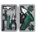 Hi-Spec 3.6V USB Electric Screwdriver for Home Repairs and Assembly, Green - color: Green