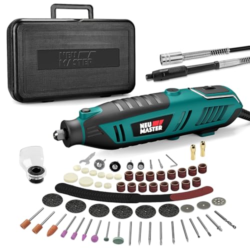 NEU Master 200W Rotary Tool Kit, 10000-35000RPM Corded Rotary Tool for DIY