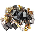 30Pcs Electric Motor Carbon Brushes, Self Stop Replacement Repair Tool Part 6x10x17mm for Electrri Hammer, Electric Pick 103A (0.236"x0.39"x0.67") - size: 103A