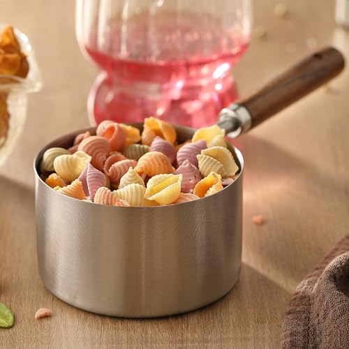 Stainless Steel Metal Measuring Cups and Spoons Set, 8 Pack