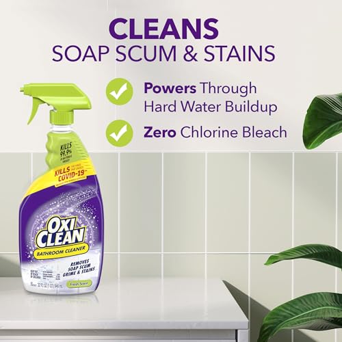 OxiClean Bathroom Cleaner, 32 oz
