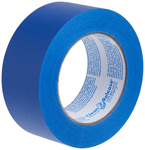 Duck Painter's Tape, Blue, 1.88-Inch x 60-Yard | Clean Release | Pack of 2 | Model 240195 - size: 1.88 Inch x 60 Yards