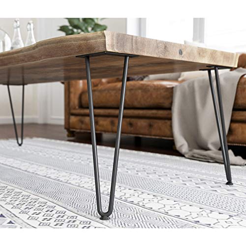 SMARTSTANDARD 16" Hairpin Furniture Legs, Black 4PCS - color: Black, size: 16 Inch