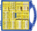 haisstronica 480PCS Heat Shrink Wire Connectors, 12-10 AWG, Yellow 11 Sizes - size: 480