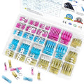 TICONN 400 Pcs Heat Shrink Wire Connectors, Marine Crimp Ring Terminal Kit - style: 400PCS Combo