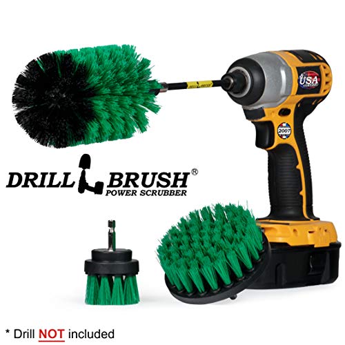 Kitchen Cleaning Supplies with Long Reach Extension - Kitchen Sink Brush - color: Medium-green