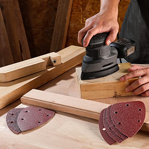 WORKPRO Mouse Sander Pads, 5-Hole Detail Sandpaper, 150 Pack - style: Mouse Sander Pads