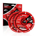 EZARC Diamond Cutting Wheel 4 1/2 x 7/8 Inch for Metal, Cut Off Wheel with 5000+ Cuts on Rebar, Steel, Iron and INOX, 2 Pack - style: 4 1/2 x 7/8 Inch