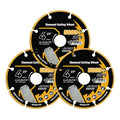 4 1/2 in Cut Off Wheel Diamond Cutting Wheel for Metal 7/8" Arbor - style: 4-1/2"x7/8in.