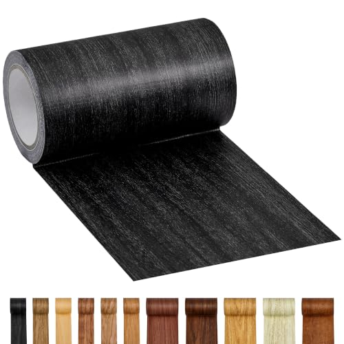 ECOHomes Wood Grain Repair Tape (Black Wood, 4 Inch x 15 Feet) - color: Black Wood, size: 4 Inch By 15 Ft