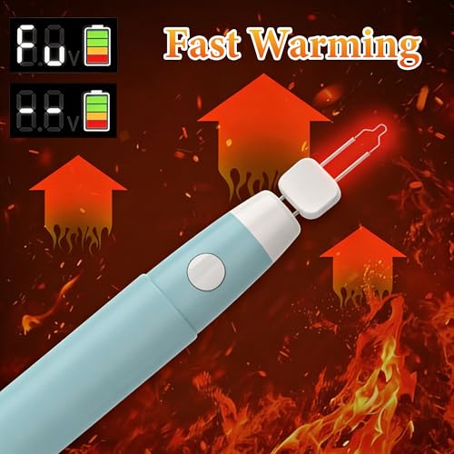 USB Rechargeable Wire Burner Kit (Pink) - color: Pink