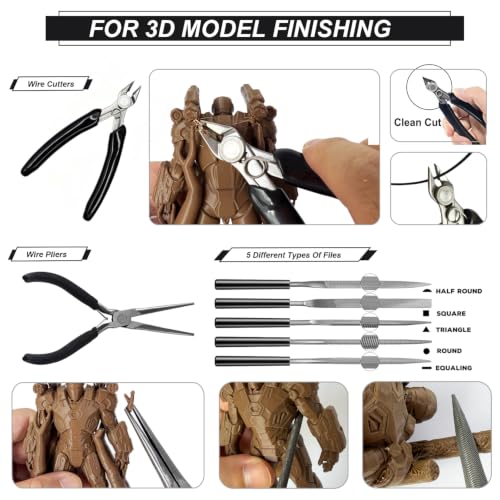 52PCS 3D Printer Tools Kit with Storage Case - style: 2026 New Basic Set
