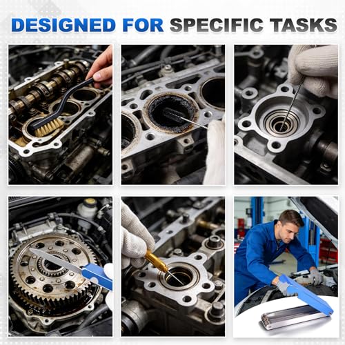 Premium Carburetor Cleaning Kit, Stainless Steel Torch Tip Cleaner