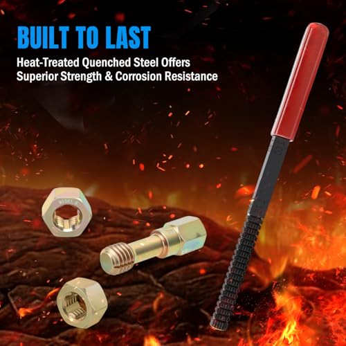 Nilight 61PCS Thread Chaser Set SAE Metric Universal UNC UNF Sizes - size: 61PCS Metric & SAE