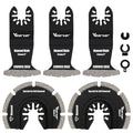 Diamond Oscillating Multi Tool Blade 5PCS, Grit Grout Removal