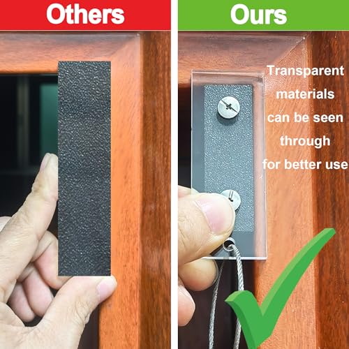 Trim Reveal Tool, carpentry tools for marking gauge, Finish Carpentry & Woodworking Tool for Accurate Jamb Marking (1/4"+1/8"+3/16") with portable ring