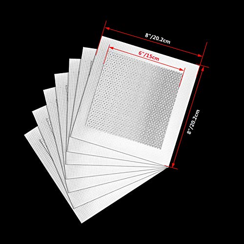 7pcs 6" x 6" Drywall Repair Patch - size: 6" x 6", 7 PCS