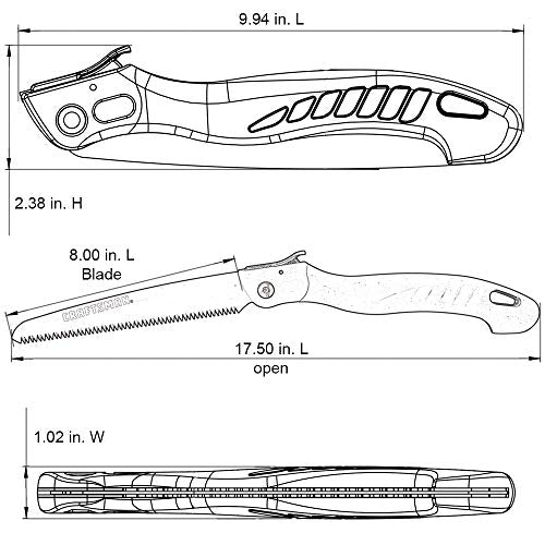 CRAFTSMAN CMXMKIT0170 Tree & Shrub Pruning Set with Bypass Pruning Shears, Bypass Lopper and Folding Pruning Saw - style: Tree & Shrub Pruning Set