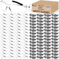 110 PCS Safety Glasses Bulk Unisex, ANSI Z87.1 Eye Protection Glasses - color: Mixed