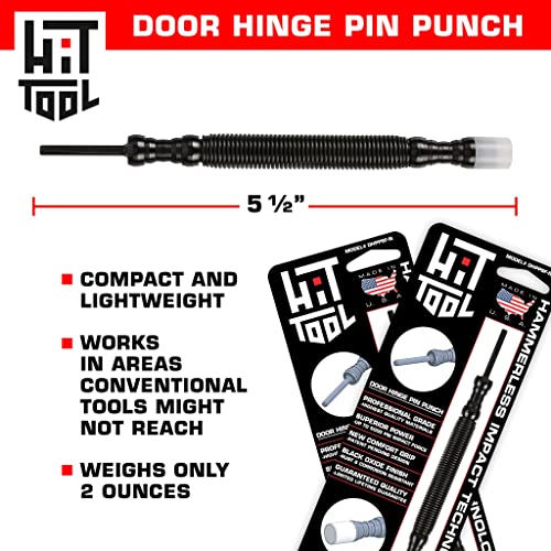 HIT Tool - Hinge Pin Removal Tool - Spring Punch - Nylon Faced Hammer - size: Nylon Faced Hammer