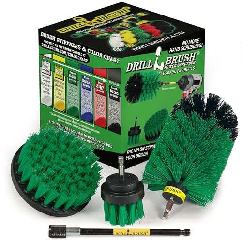 Kitchen Cleaning Supplies with Long Reach Extension - Kitchen Sink Brush - color: Medium-green