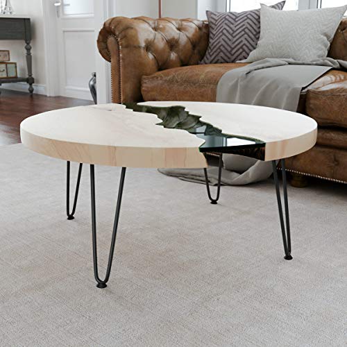 SMARTSTANDARD 12 Inch Heavy Duty Hairpin Furniture Legs, Black 4PCS - color: Black, size: 12 Inch
