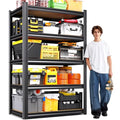 71"H Garage Shelving-5 Tier Garage Storage Shelves,Adjustable Heavy Duty Metal Shelving Unit and Storage Large Rack,Utility Steel Shelf For Warehouse Industrial Pantry Basement Organizers 71"x32"x14" - size: MDF/32"Wx14"Dx71"H