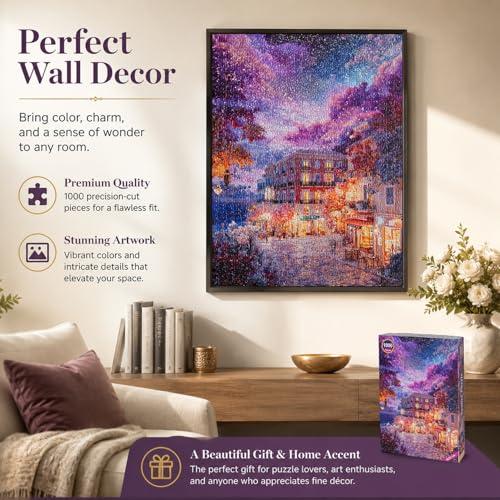 Jigsaw Puzzles for Adults 1000 Pieces Impossible Puzzle 28 x 20 inch