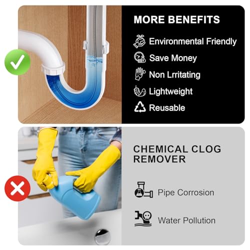 POPULO 25Ft Cordless Electric Toilet Drain Snake Auger For Toilet & drain - style: 24FT
