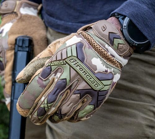 Ironclad Tactical Impact Camo Gloves - size: X-Large