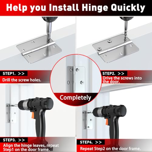 3-1/2" Fixed Size Door Hinge Jig for Door and Jamb, Aluminum Alloy - size: 3.5 in with Door Lock Kit