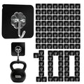 DDMY 100 Pack Adhesive Wall Hooks 50LB Heavy Duty Black Sticky Hook - color: Black, size: 100 Pieces