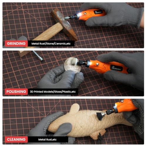 218PCS Rotary Tool Accessories Kit, 1/8" Rotary Tool Attachments