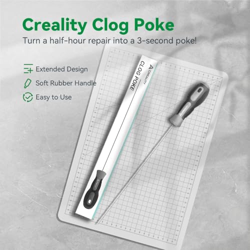 Creality Clog Poke, 3D Printer Nozzle Cleaning Kit - color: Clog Poke