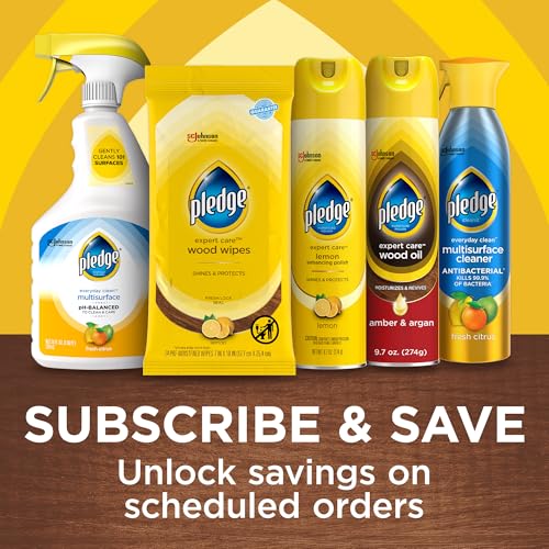 Pledge Antibacterial Multisurface Cleaner Spray, Fresh Citrus, 9.7 oz, 3 pk - size: 9.7 Fl Oz (Pack of 3)